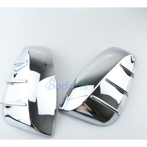 Highlight Silver Color Side Wing Door Mirror Cover Rear View Overlay Chrome Car Styling For Toyota RAV4 XA50 2019 Accessories