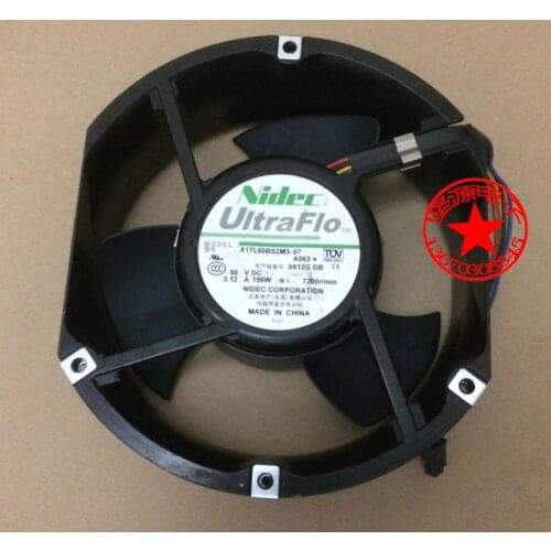 Original authentic X17L50BS2M3-07 15CM 50V 3.12A violence cooling fan for Nidec 170 * 150 * 50mm