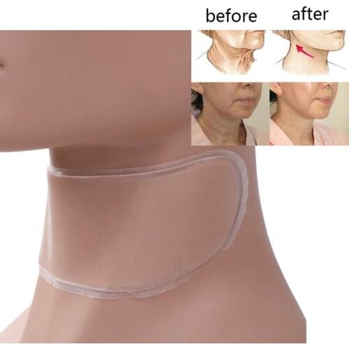 Neck Care Pad Anti Wrinkle Aging Reusable Transparent Anti Microgroove Removal Neck Sticker Skin Care Silica gel patch arruga