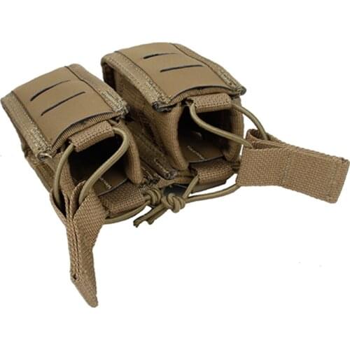 TMC Tactical Accessory Bag 40mm Double Bag for MOLLE Quick Release Tape TMC3361-CB