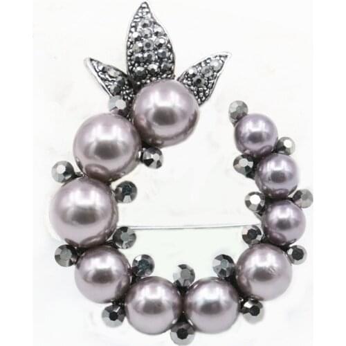 YOUCAIHUA Black Brooches For Clothes