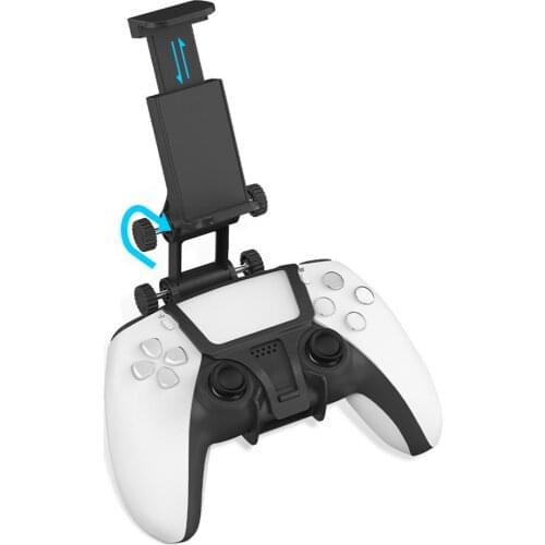 For PS5 Controller Mobile Phone Clamp Clip Holder For Playstation 5 Gamepad Smart Phone Mount Stand Grip Bracket Game Accessory