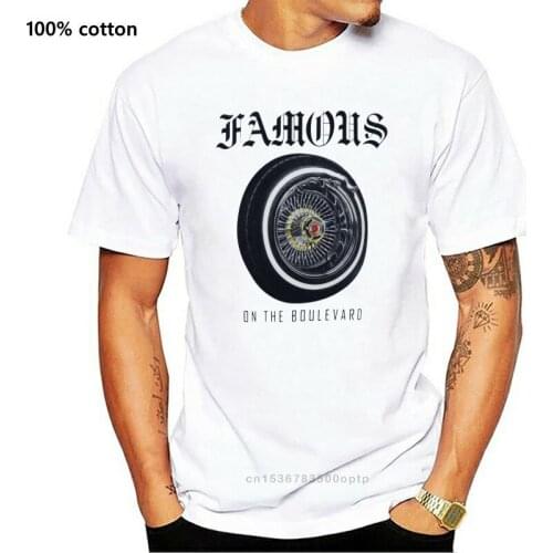 FAMOUS STARS & STRAPS On The Boulevard T-Shirt White S M L XL 2XL 3XL NEW