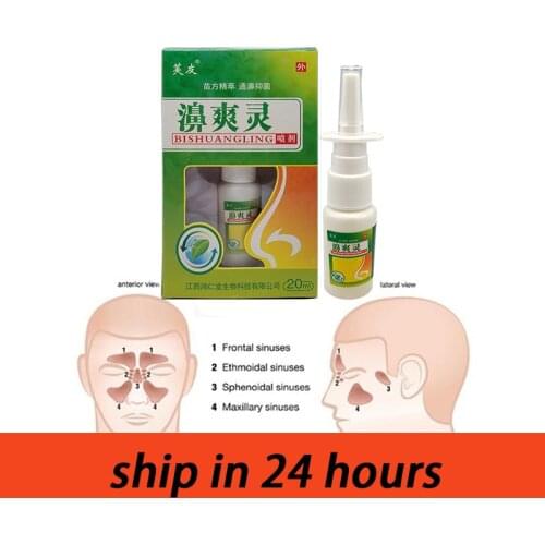 1pcs Chronic rhinitis spray nose care rhinitis care treatment rhinitis spray nose care