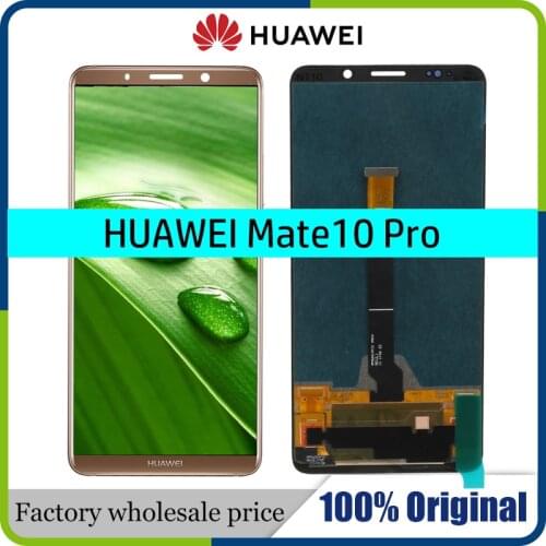 100% Original 6.0" LCD With Frame For Huawei mate 10 pro mate10 pro LCD Display Touch Screen Digitizer Assembly Replace