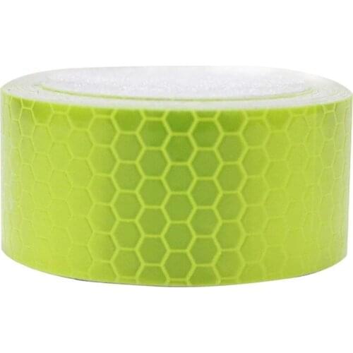 2Pcs Reflective Tape For Trucks Trailers Car Park Traffic Warning Conspicuity Tape Waterproof Self-Adhesive Reflector Tape 3m