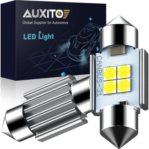 2x Festoon C5W LED CANBUS Bulb 31mm 36mm 41mm Car Interior Lights For Volkswagen VW Golf 4 5 6 7 Passat B6 B5 B7 Polo Tiguan CC