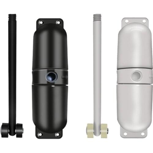 Safety Spring Door Closers Adjustable Door Closer Automatic Door Closing Device Hidden Door Hardware White/Black