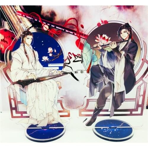 Mo Dao Zu Shi Grandmaster of Demonic Cultivation Lan Wangji Wei Wuxian Acrylic Stand Figure Collection Model Toy Gifts Desk