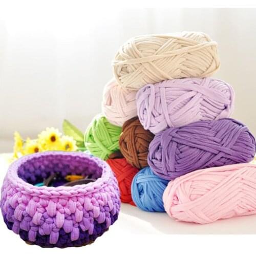 Threads for Handed knitting Yarn Hat Blanket Basket Woven Cloth Thread Thick Braided DIY Wiring Coarse Warm Crochet Fabric