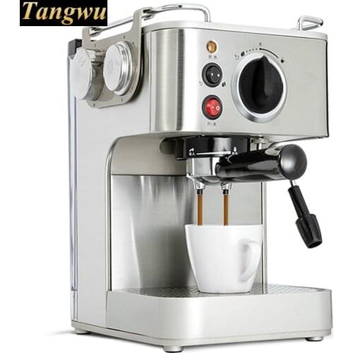 NEW High quality espresso maker USES a fully semi-automatic steam boiling coffee pot