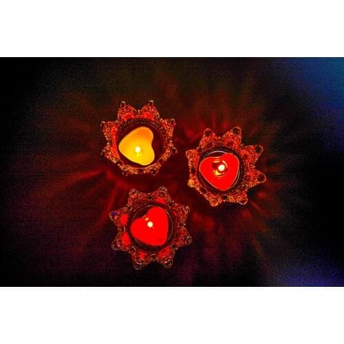 Mini Crown Ring Holder Candlestick God Ashtray Glass Wax Holder Candle Holder Ornaments Ashtray for Women Jewelry Case Tip Gift