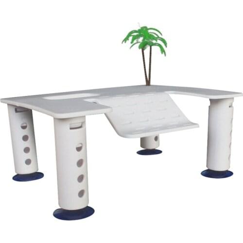 DropshipTurtle Floating Basking Platform With 4 Suction Cups Terrapin Dock Reptile Ramp Pier With Ladder Aquarium Tank Accessory