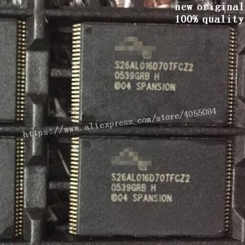 2PCS S26AL016D70TFCZ2 H5TQ1G63DFR-12C IS42S16100E-7TL S26AL016D70 H5TQ1G63DFR H5TQ1G63 IS42S16100E IS42S16100 new