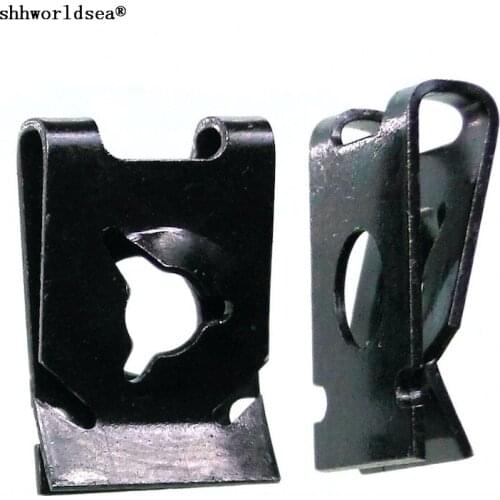 Shhworldsea auto metal clips Front and rear bumper cover for audi for vw N90834301