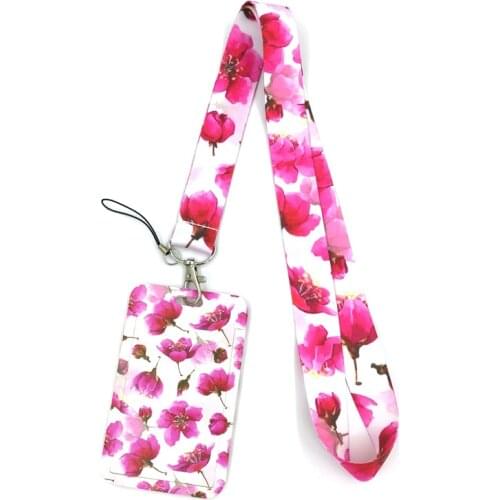 Creative Lanyard Card Holder Student Hanging Neck Phone Lanyards Badge Subway Access Card Holder Accessories