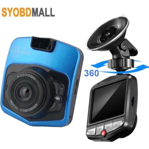 1080P Dash Cam Driving Video Recorder for Car DVR Camera 2.4 Inch Display Cycle Recording Wide Angle Dashcam Video Registrar