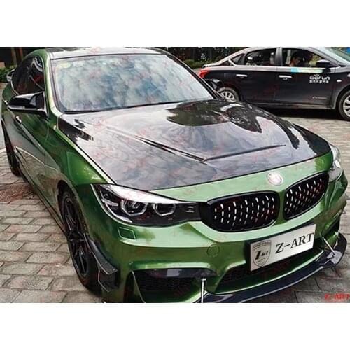Z-ART F34 CS engine bonnet for F34 carbon fiber CS engine cover for 3 GT carbon fiber engine hood