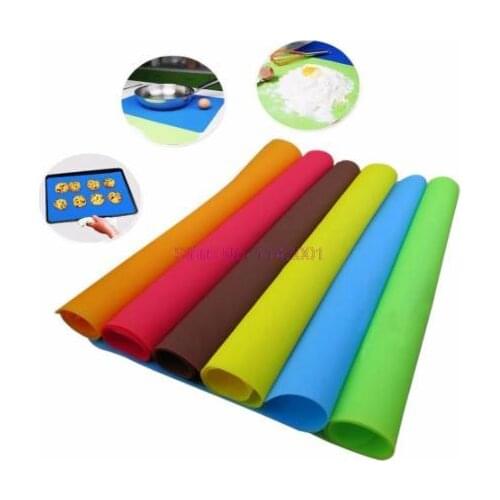 200pcs Silicone Pad Mat Bakeware Mat Silicone Oven Heat Insulation Pad Cookies Mats Baking Liner Non-stick Thick Kitchen Tools