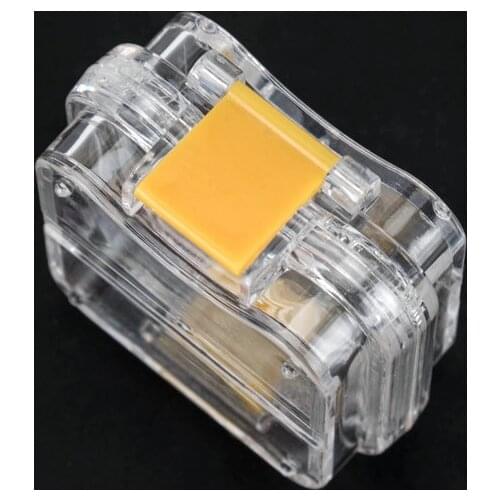 50pcs Denture Storage Box Plastic denture Tooth Box with Film Membrane Tooth Box