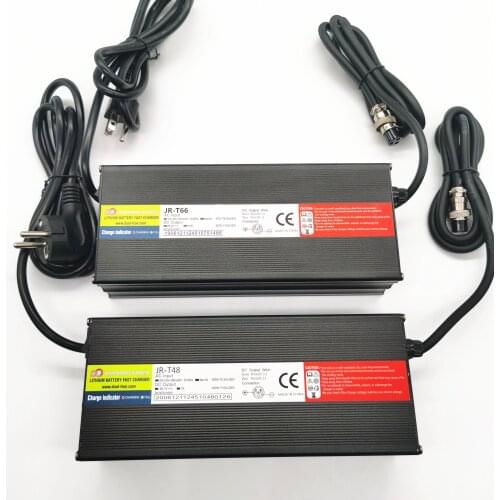 66.4V6.5A 58.1V7A Fast Charger for Dualtron 60v scooter and 52V DT mini 100-240V Express shipping