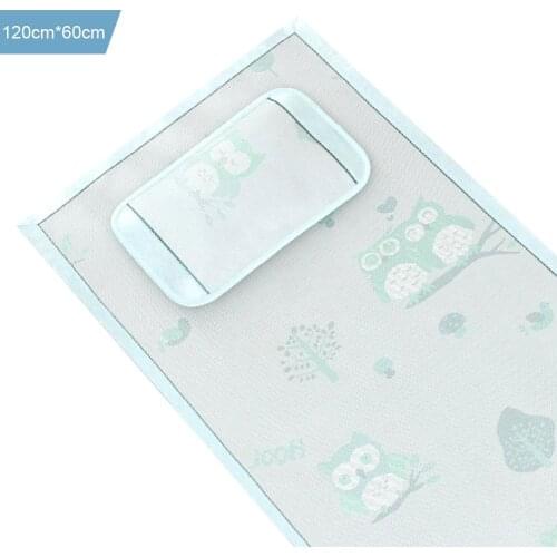 Baby Viscose Mat 0-5 Years Old Mattress Set Foldable Sleeping Pad Bed Flower Fox Pattern Stuffing For Buckwheat Shell Pillow