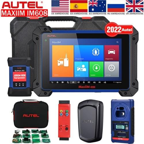 2021 Autel MaxiIM IM608 & XP400PRO Is Equal To IM608PRO Key Programming All System OBD2 Auto Diagnostic Tool ECU Coding PK IM608