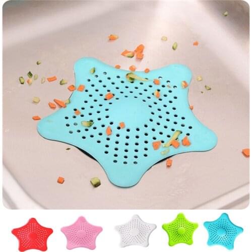 Hair Star Shape Filter Bathroom Shower Drain Hair Catcher Bath Stopper Plug Sink Strainer Filter Kitchen For Home Accessories