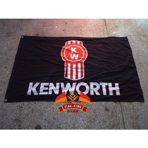 Kenworth Trucks The Worlds Best brand flag, New Cars,Trucks,Hybrids & Crossovers banner free shipping,100% flag king polyster