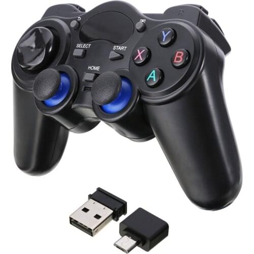 Converter Gamepad for Android Smart Phone 2.4G Wireless Gaming Controller Receiver with OTG Joystick Tablets PC Speedy TV Box