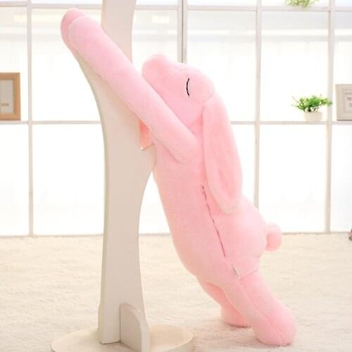 Cute Baby Big Giant Bunny Plush Stuffed Animal Doll 90cm 120cm Animals Toy Pillow Cartoon Kawaii Dolls Girls Gifts