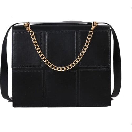 Fashion womens bag 2021 new splicing underarm bag trend foreign style one shoulder slant cross handbag crossbody bag