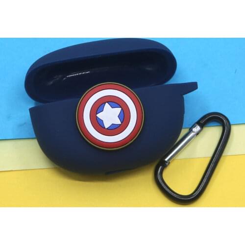 Cartoon Silicone Earphone Case Skin Protective Cover For Beats-Studio Buds Earphone Case Headphone Accessory