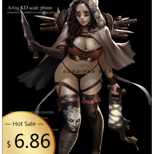 38MM Resin figure model kits DIY toy self-assembled A-625