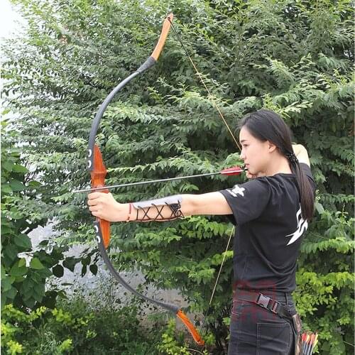 15-35 lbs Hunting Bow Wooden Recurve Bow American Archery Bow for Hunting Shooting Outdoor Sports Game Practice new