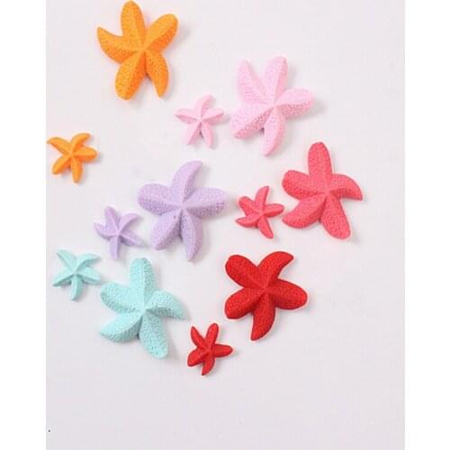 Multicolor Starfish Decorations Ocean Landscape Micro Landscape DIY Jewelry Accessories