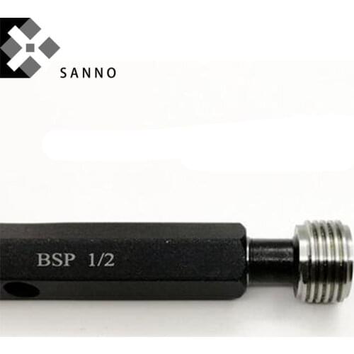 Pipe screw thread gauge BSP1/4, BSP1/8, BSP3/8, BSP3/4, BSP 2inch / BSP 3 inch high precision thread plug gauging