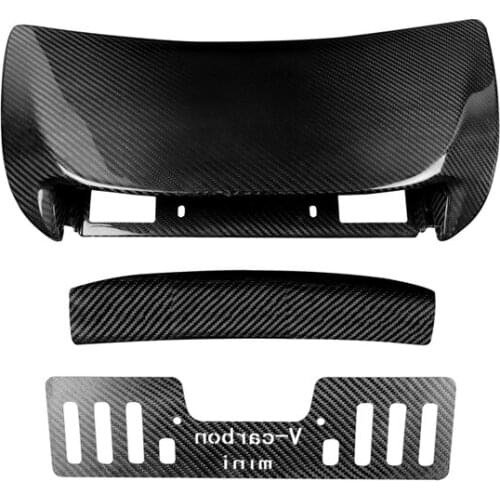 Dry Carbon fiber Hood Air inlet Chassis cover Car exterior decoration For Mini Coopers F55 F56 F57