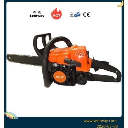 180 Chain Saw 2-Stroke light gasoline Chinese chainsaw with 14 inch bar and chain good quality factory sold free shipping