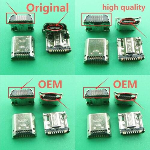 20pcs Micro USB Charger Port Dock jack socket Connector For samsung Tab SM-T210R 4 7.0 GT-P5200 T310 SM-T211 T210R T217 SM-T217