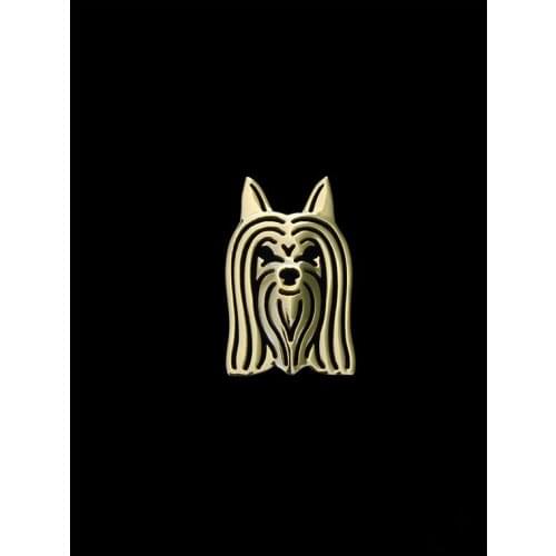 Trendy personalized Australian Silky Terrier dog brooches and pins men brooches fashion jewelry