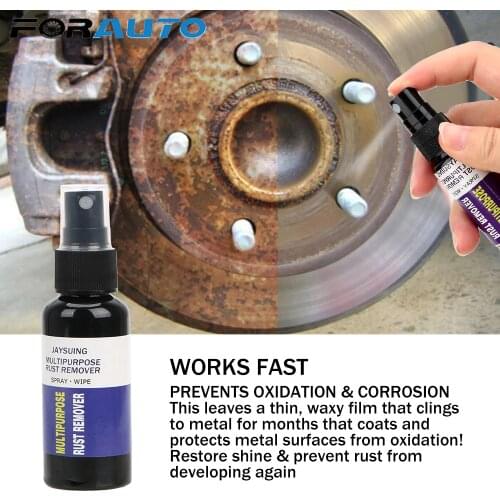 30/50ML Car Rust Remover Rust Inhibitor Metal Surface Chrome Paint Clean Anti-rust lubricant Derusting Spray Car Cleaning