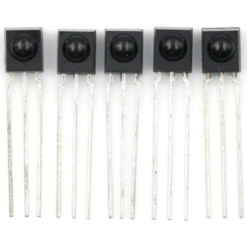5PCS Reliable Performance 38 kHz Remote TSOP4838 IR Receiver Infrared Radiation Module