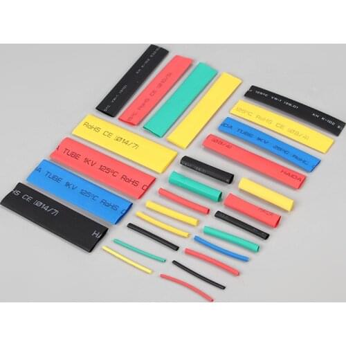 530pcs Bag Multicolor Heat Shrink Tube Cable Casing Wire And Cable Insulation Sleeve 2:1 Heat Shrink Tube Device