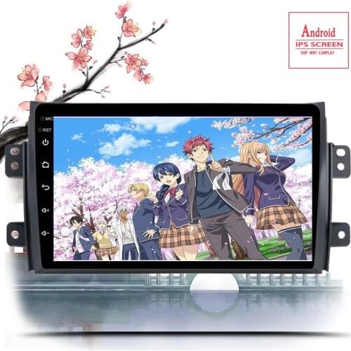 For Suzuki SX4 Car Radio Multimedia Video Player Navigation GPS Android 10.0 2DIN years 2006 2007 2008 2009 2010 2011 2012 2013