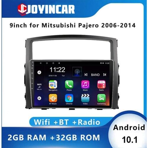 JOYINCAR 2G+16G Android 10.1 For Mitsubishi PAJERO 4 2006-2014 Car Radio Multimedia Video Player Navigation GPS Navi 2 din dvd