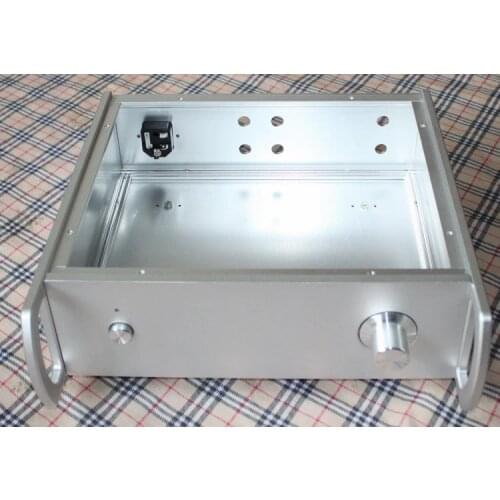 WA31 Full aluminum enclosure Preamplifier chassis Tube amplifier chassis Power amplifier case 250*290*95mm