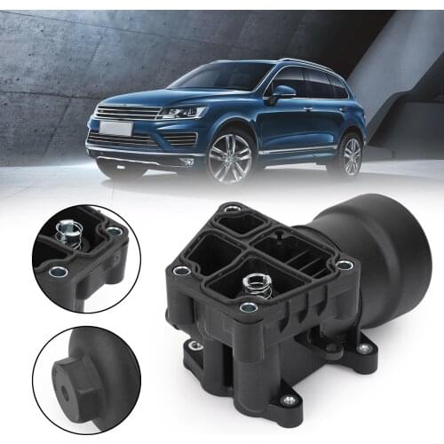 Oil Filter Housing Filter Cap & Gasket Fit VW 1.6 2.0 Tdi 03L115389C 03L117021C