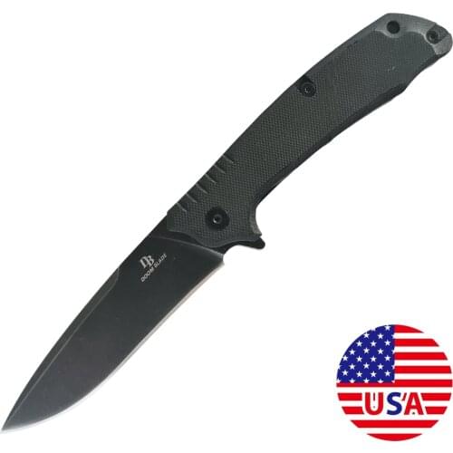 D2 Blade, high quality folding knife, easy to cut bamboo, camping, hiking, barbecue, fishing special outdoor survival knife