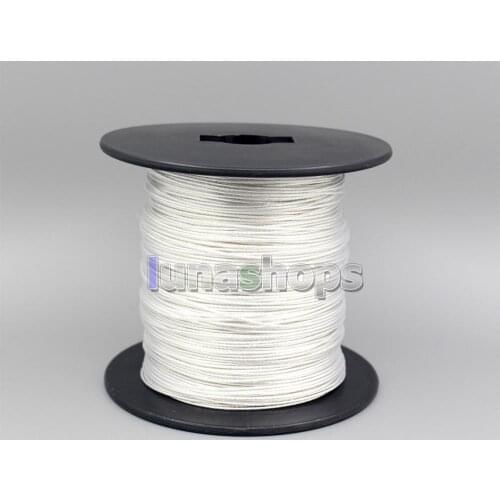 LN005332 10m Hi-Res Extreme Soft Pure 7n 99% OCC+ Silver plated Alloy 100*0.05 AFT Insulating Wire Diameter:0.9mm(±0.3mm)